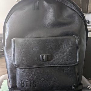 Beis 2-in-1 Travel/Laptop Backpack in Black